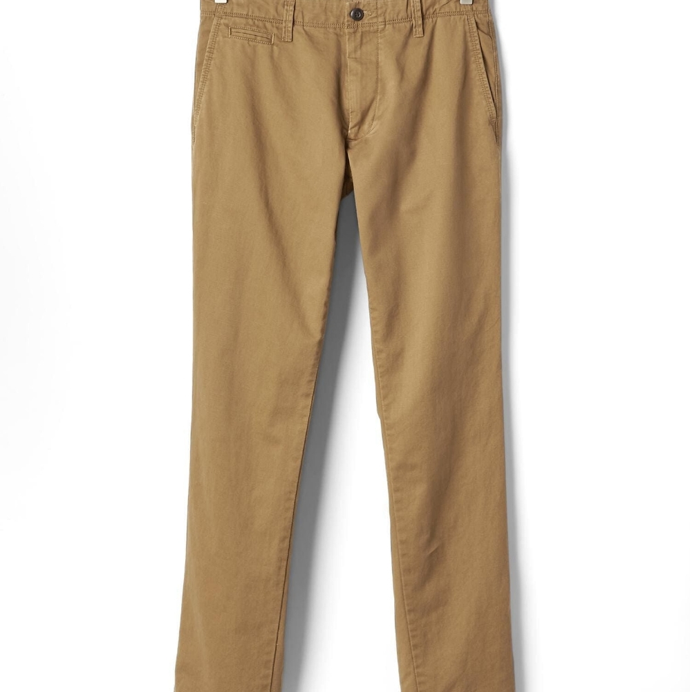 Gap slim fit khaki pants